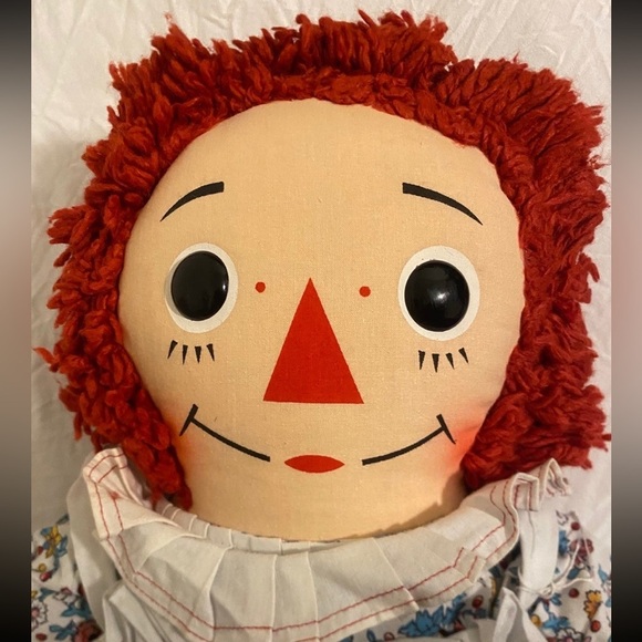 Rare Vintage 3 Foot Tall
Knickerbocker Raggedy Ann Doll - Picture 5 of 5